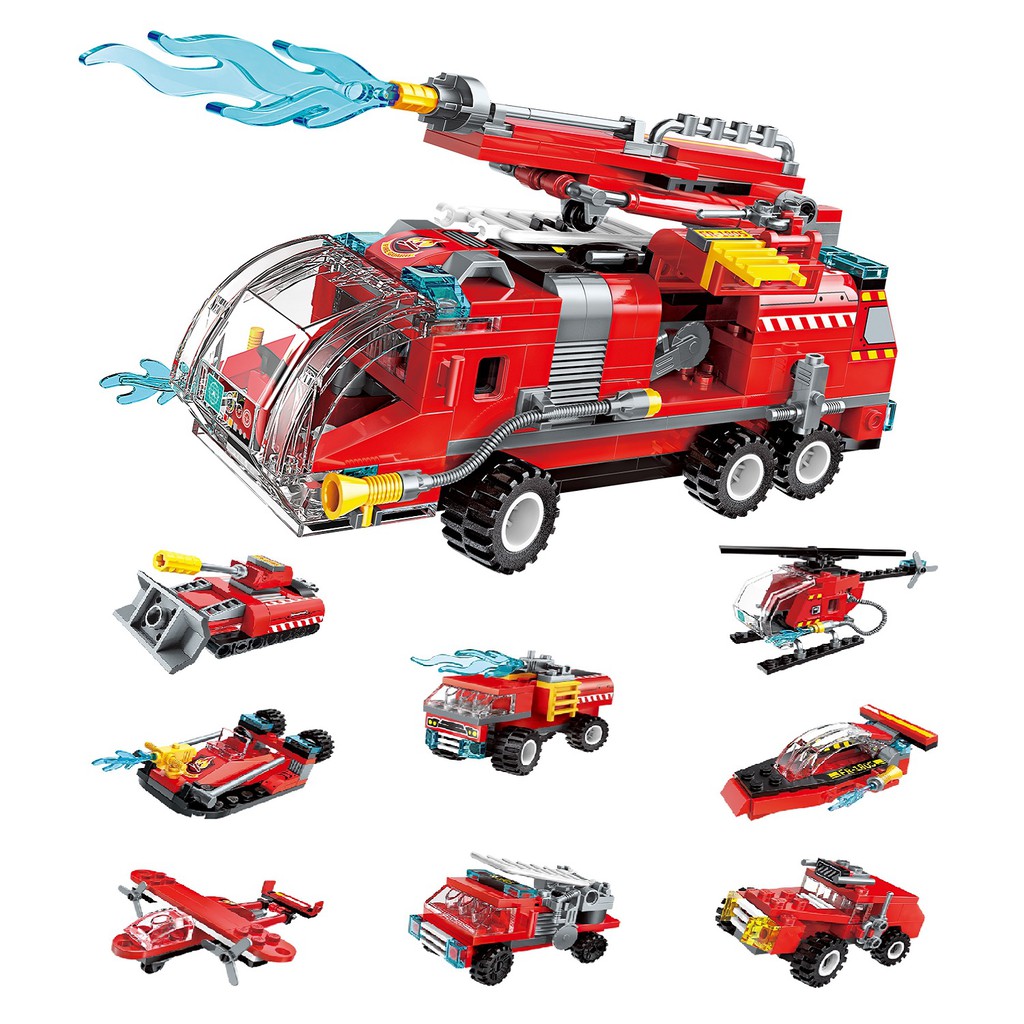 Bộ Lego Đội Xe Cứu Hỏa Qman 1805 là món quà tuyệt vời dành cho các fan hâm mộ xe cứu hỏa. Hãy xem ngay để khám phá và lắp ráp những chiếc xe cứu hỏa chuyên nghiệp như đội ngũ phòng cháy chữa cháy.
